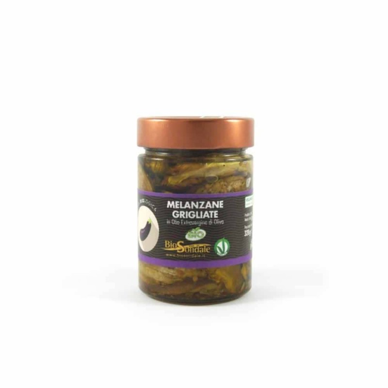 Grilled eggplant in oil BIO