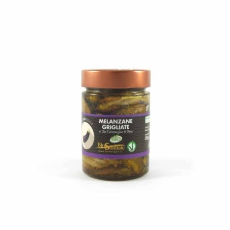 Grilled eggplant in oil BIO