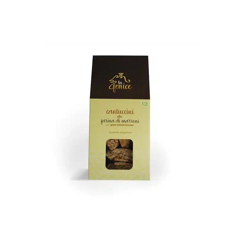 Cantuccini alla farina di marroni e grani antichi toscani