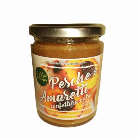 Confiture Extra de Pêches et Amaretti