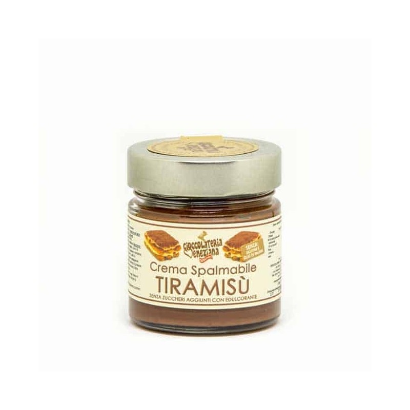 Crema Spalmabile al Tiramisù senza zucchero