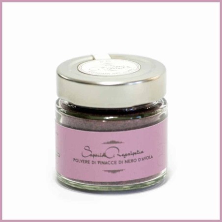 Nero d'Avola grape marc powder