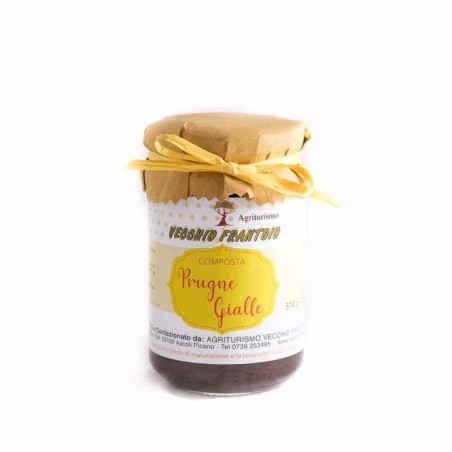 Composta di prugne gialle