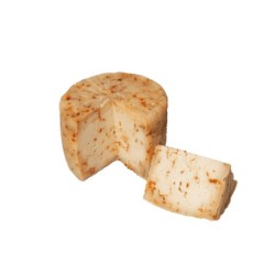 Chili-flavoured smoked-rind Bagnolese pecorino