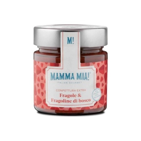 Confettura Extra di Fragole e Fragoline di Bosco da 30 g e da 240 g