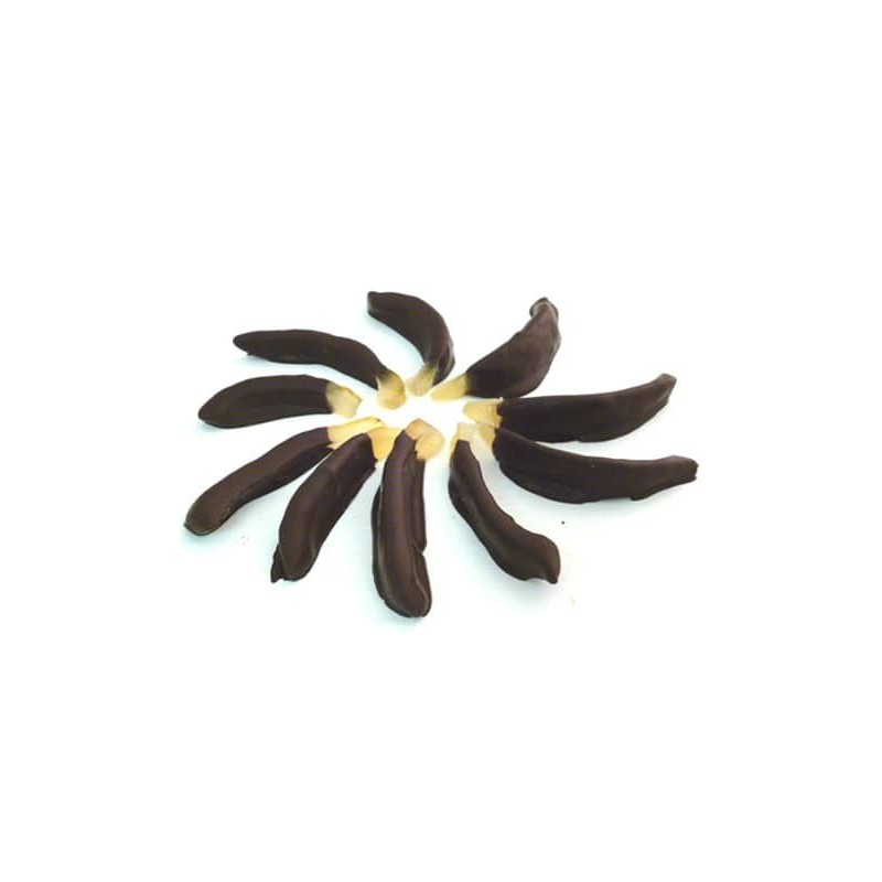 Limone candito ricoperto con cioccolato fondente