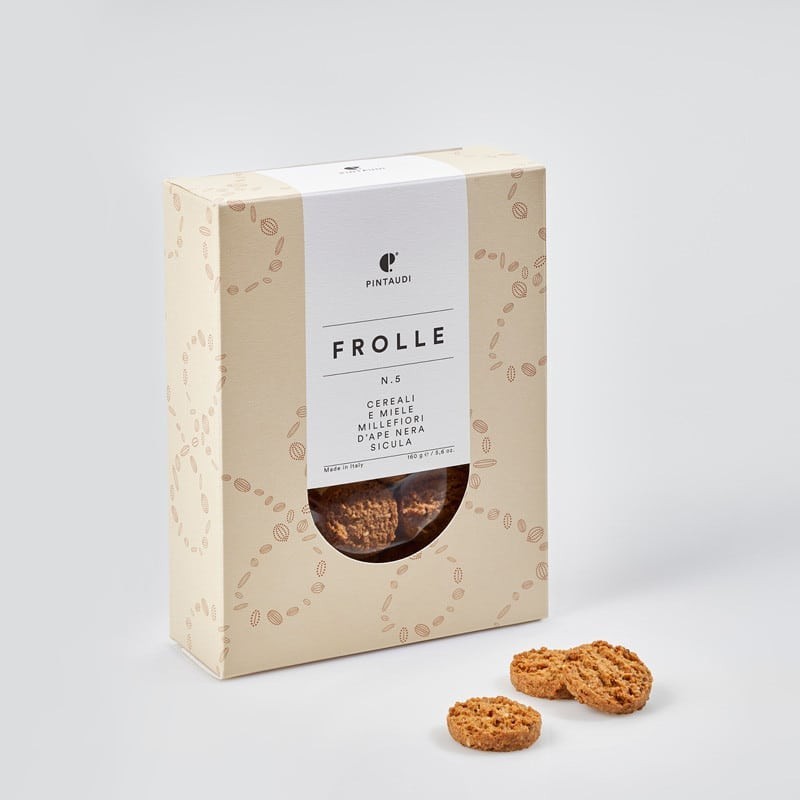 Cereal and Sicilian Black Bee Millefiori Honey Shortbread