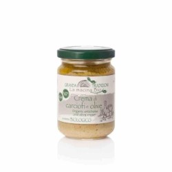 Crema di carciofi e olive BIO