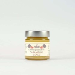 Crema Spalmabile al Caramello e Sale Rosa dell'Himalaya