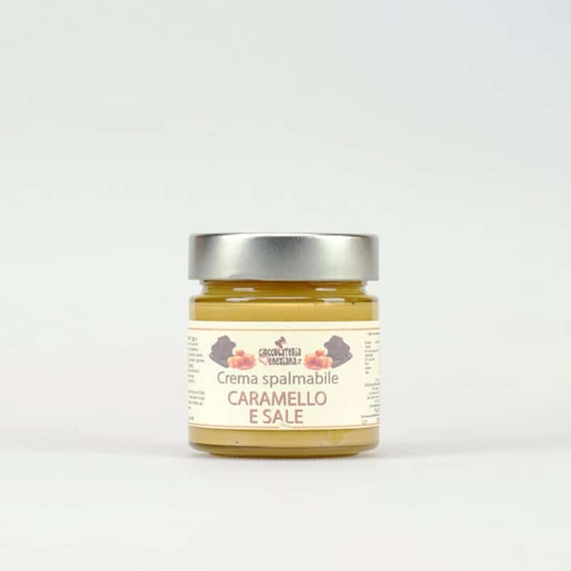 Crema Spalmabile al Caramello e Sale Rosa dell'Himalaya