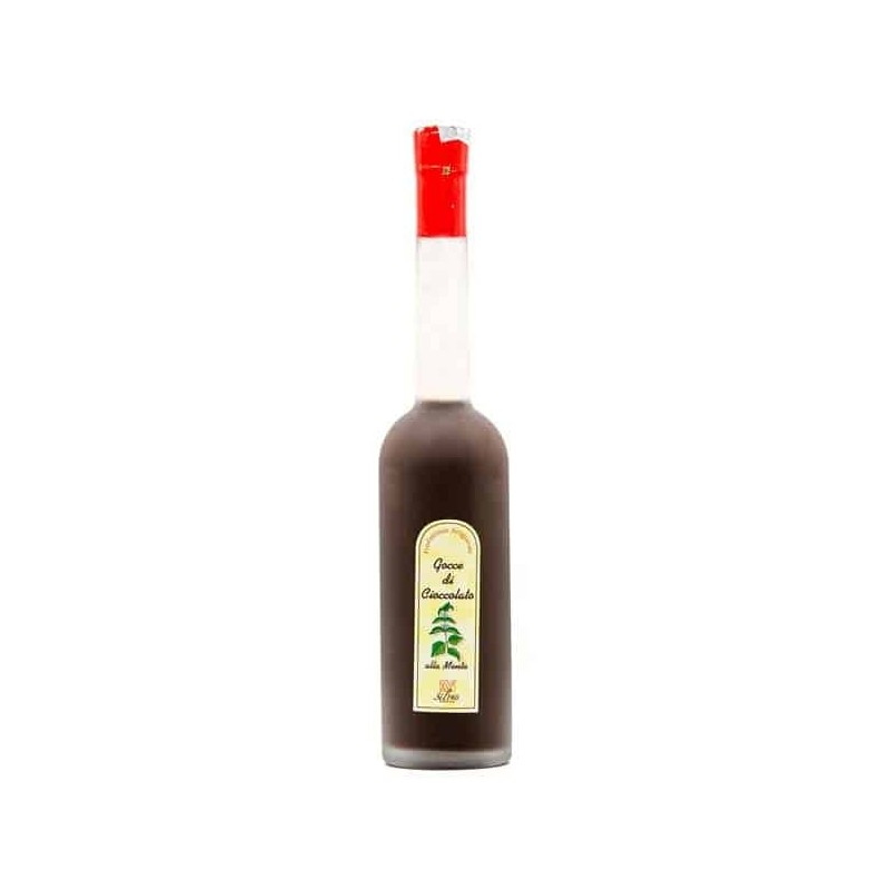Chocolate Drops Liqueur with Mint