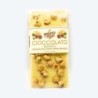 White chocolate with roasted round Tonda Gentile hazelnut
