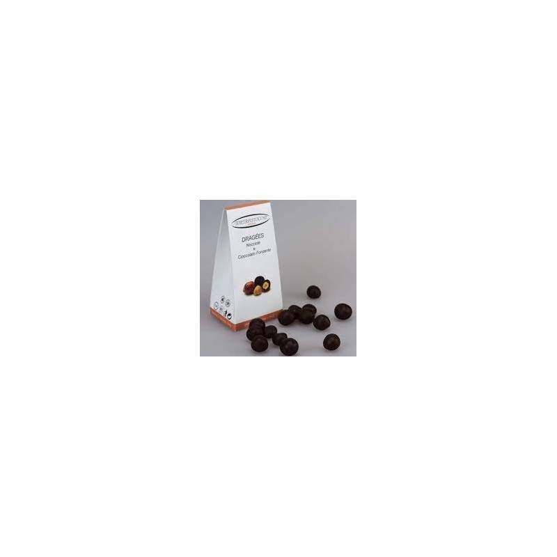 Dragées alla nocciola e cioccolato fondente