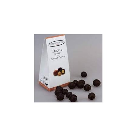 Dragées alla nocciola e cioccolato fondente