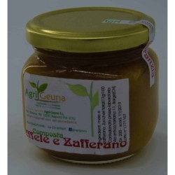 Composta naturale di mele e zafferano