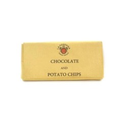 100g Extra Dark Chocolate Potato Chips bar