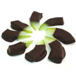 Cedro candito ricoperto con cioccolato fondente
