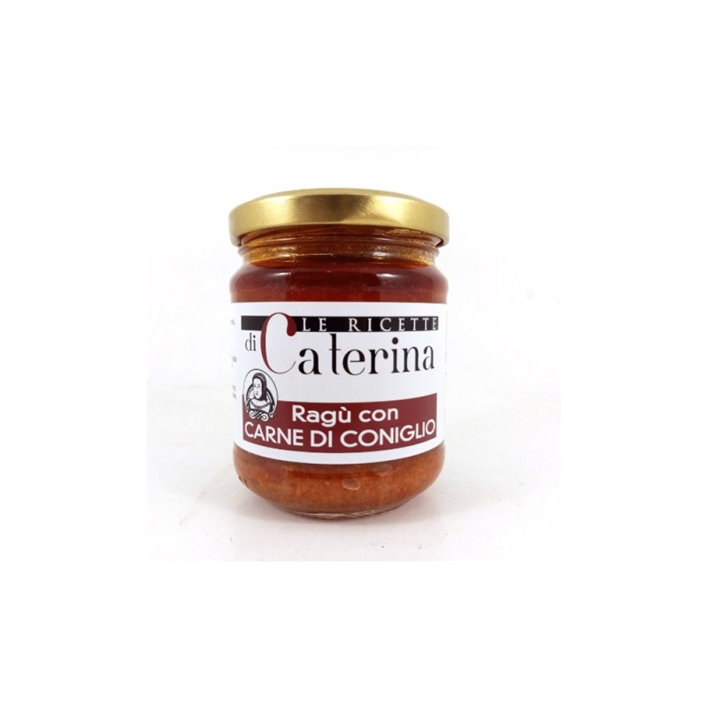 Ragù con carne di coniglio g 180