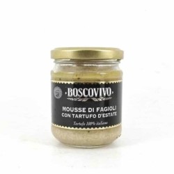 Mousse di fagioli con tartufo d'estate