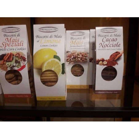 Biscotti di Frolla Mais e Riso Speziato senza glutine