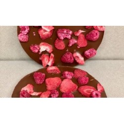 Milk Chocolate and Fruit Cake
