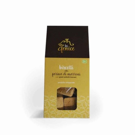 Chestnut flour and ancient Tuscan grain biscuits