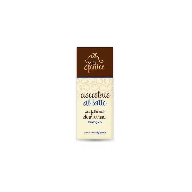 Cioccolato al latte alla farina di marroni BIO