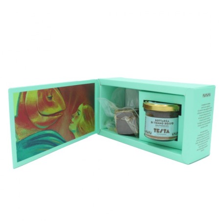 Kit bottarga tonno rosso grattugiato e pezzo intero