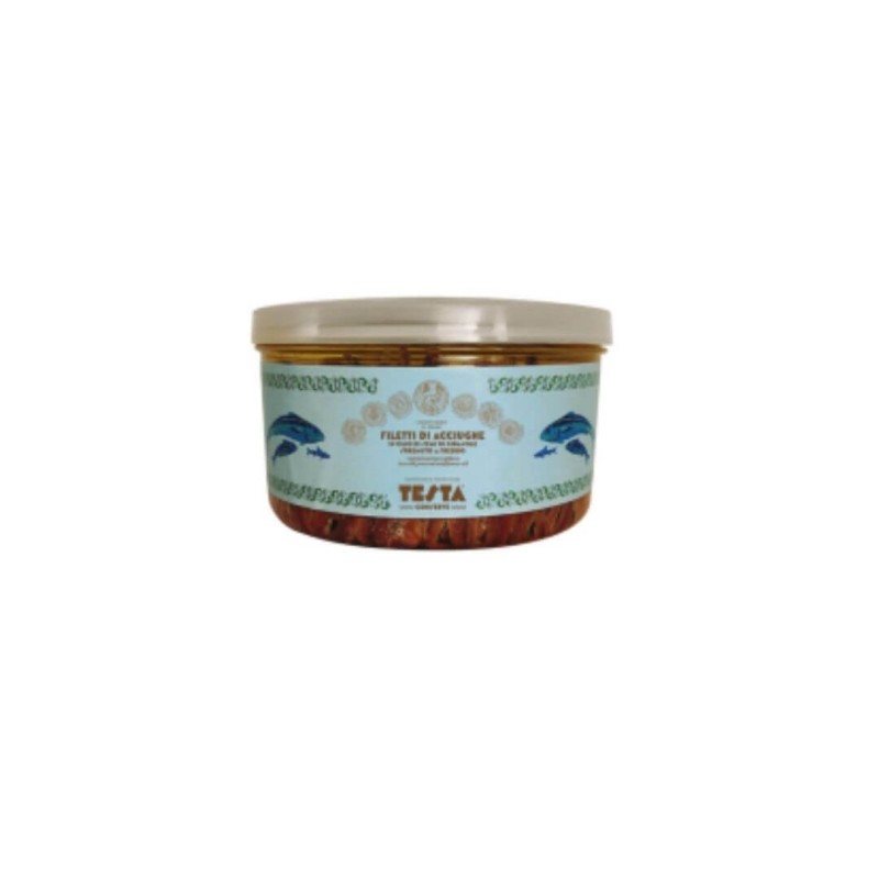 Filetti di acciughe salate in olio di semi di girasole 1450 g