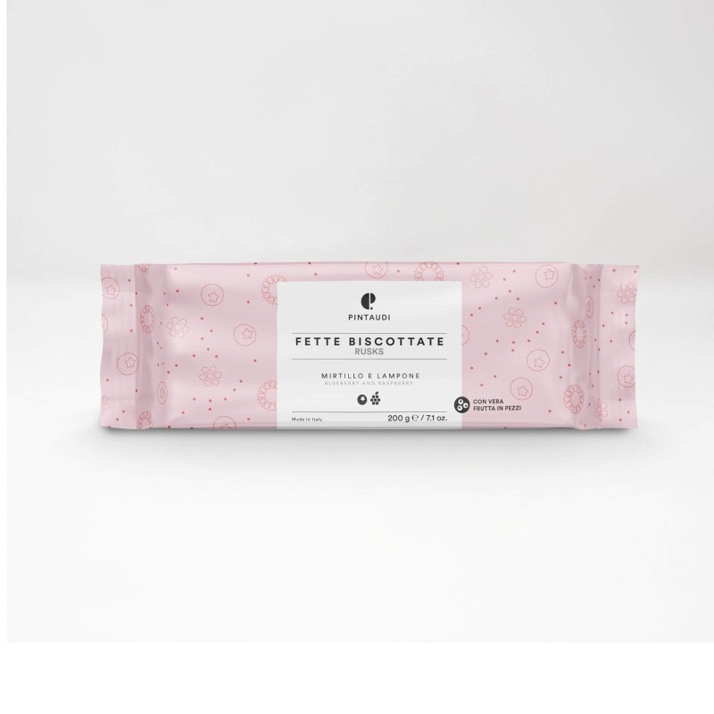 Raspberry and Blueberry Rusks