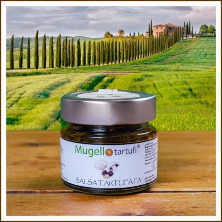 Truffle Sauce 10% truffle with truffle slices