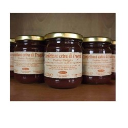 Organic extra strawberry jam