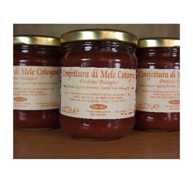 Organic quince jam