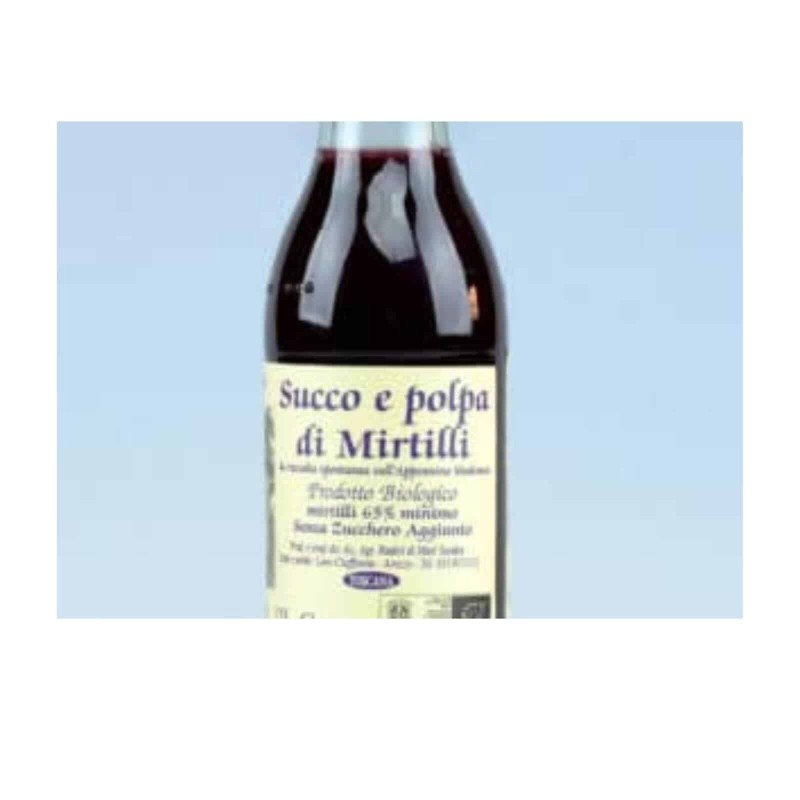 Succo Mirtilli 100% BIO