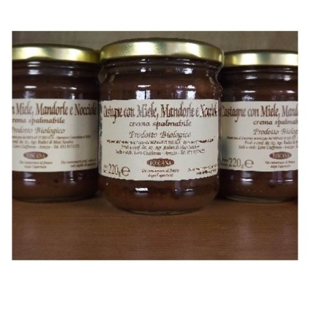 Crema di castagne miele e mandorle BIO