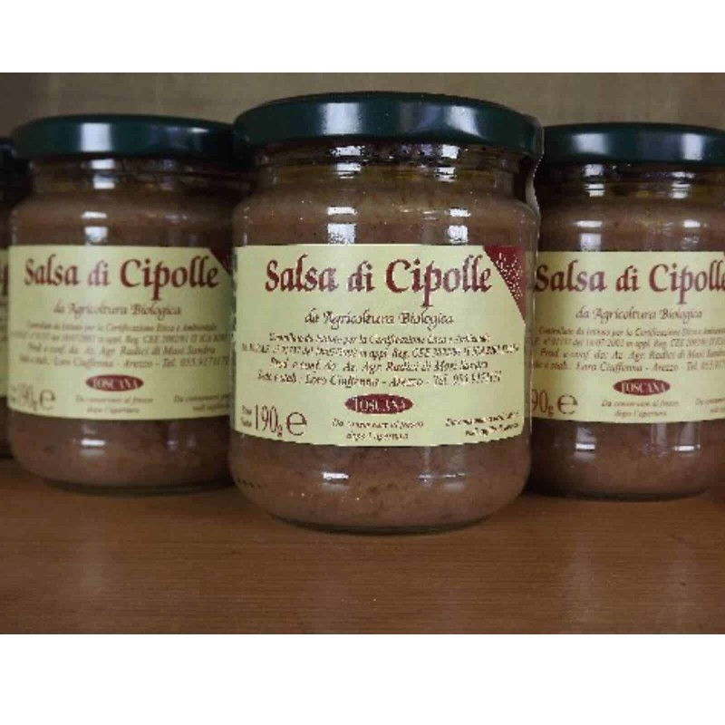 Organic sweet onion preserve