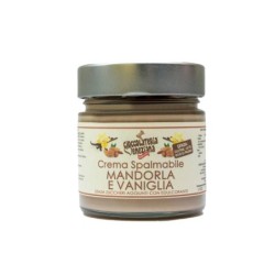 Crema Spalmabile Mandorla e Vaniglia senza zucchero e latte
