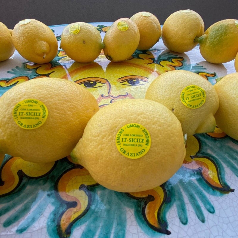 Fresh Sicilian lemons 6 kg