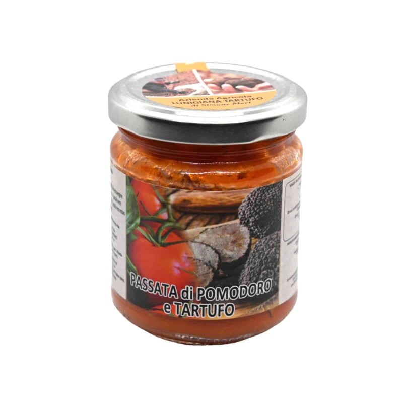 Passata di pomodoro e tartufo