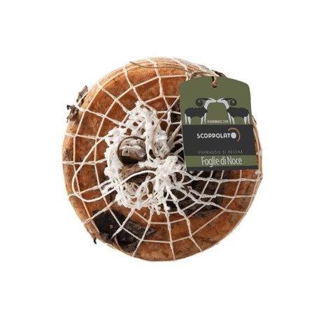 Formaggio Scoppolato Foglie di Noce