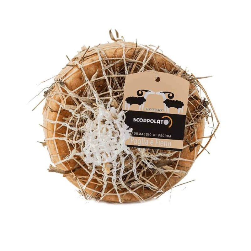 Formaggio Scoppolato Paglia e Fieno