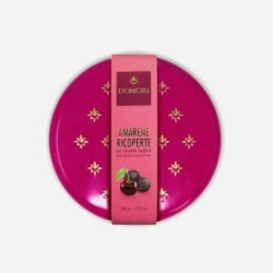 Amarene ricoperte con cioccolato fondente - 200g