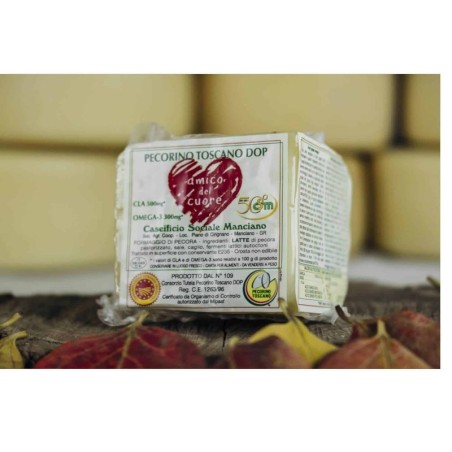 Pecorino Toscano D.O.P. Amico del Cuore quartino