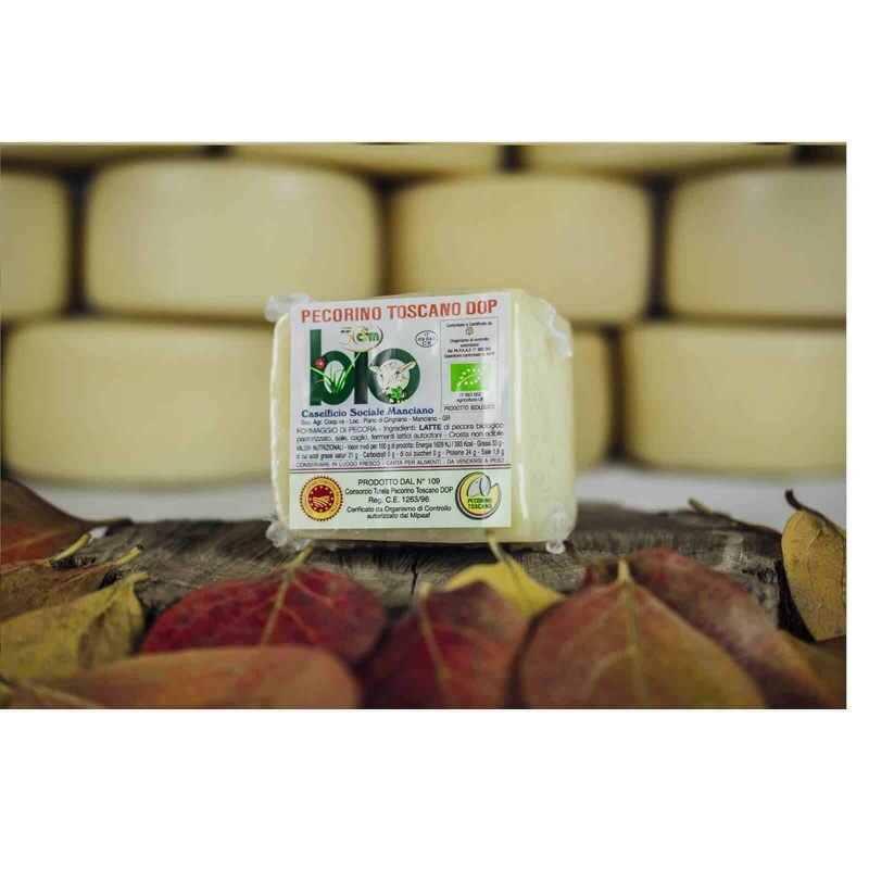 Pecorino Toscano D.O.P. Biologico quartino