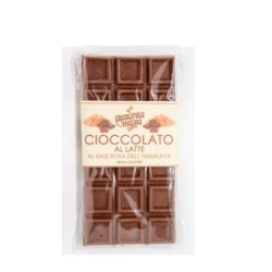 Cioccolato al latte con sale rosa Himalaya