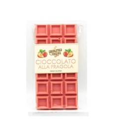 Strawberry Chocolate Bar - Ruby 90 g