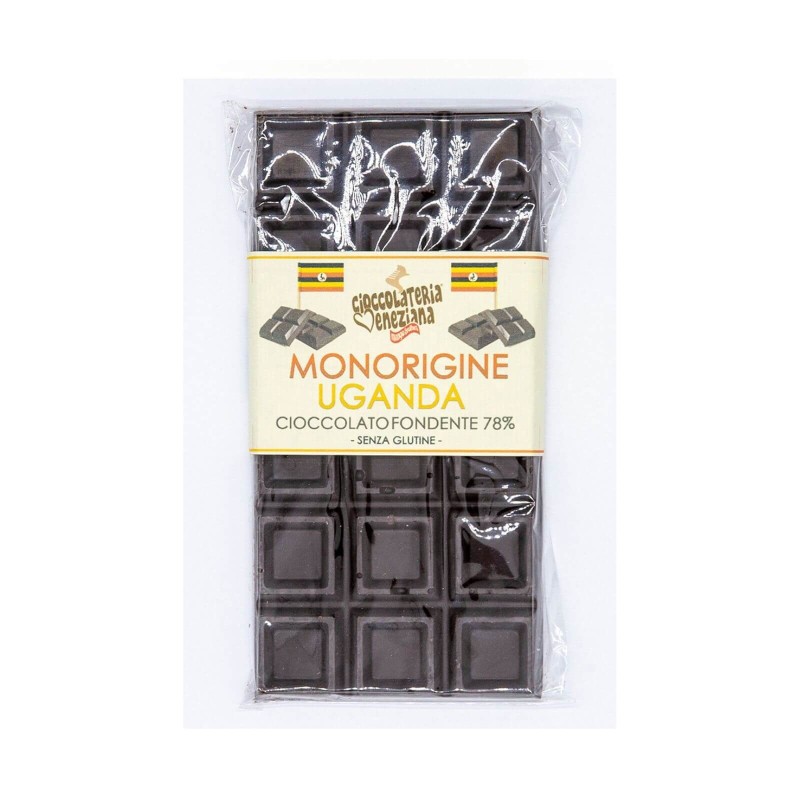 Cioccolato fondente 78% Monorigine Uganda 90g