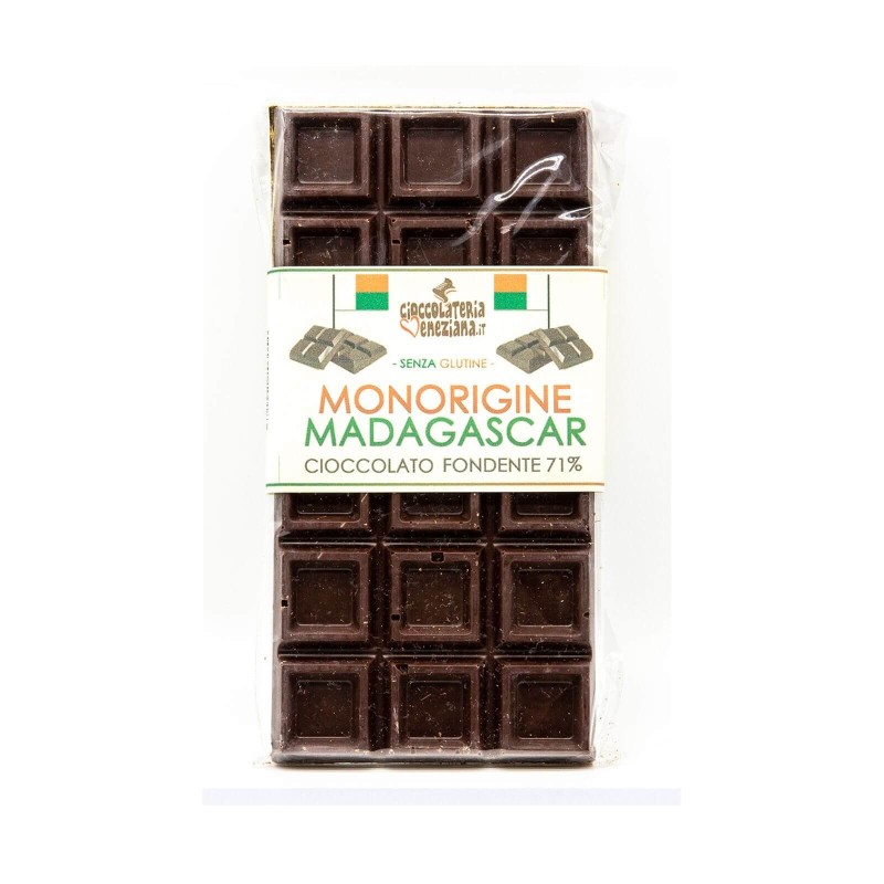 Cioccolato fondente 71% Monorigine Madagascar 90g