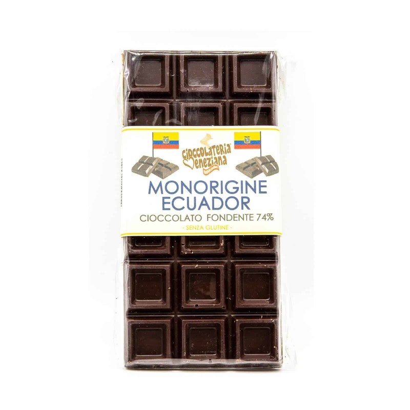 Cioccolato fondente 74% Monorigine Ecuador 90g
