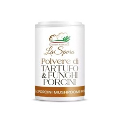 Polvere di tartufo e funghi porcini dispenser